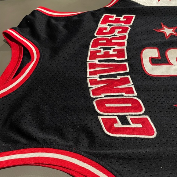 Converse All-Star Basketball Jersey #6 Red  White &blue Size XXL - Picture 6 of 15